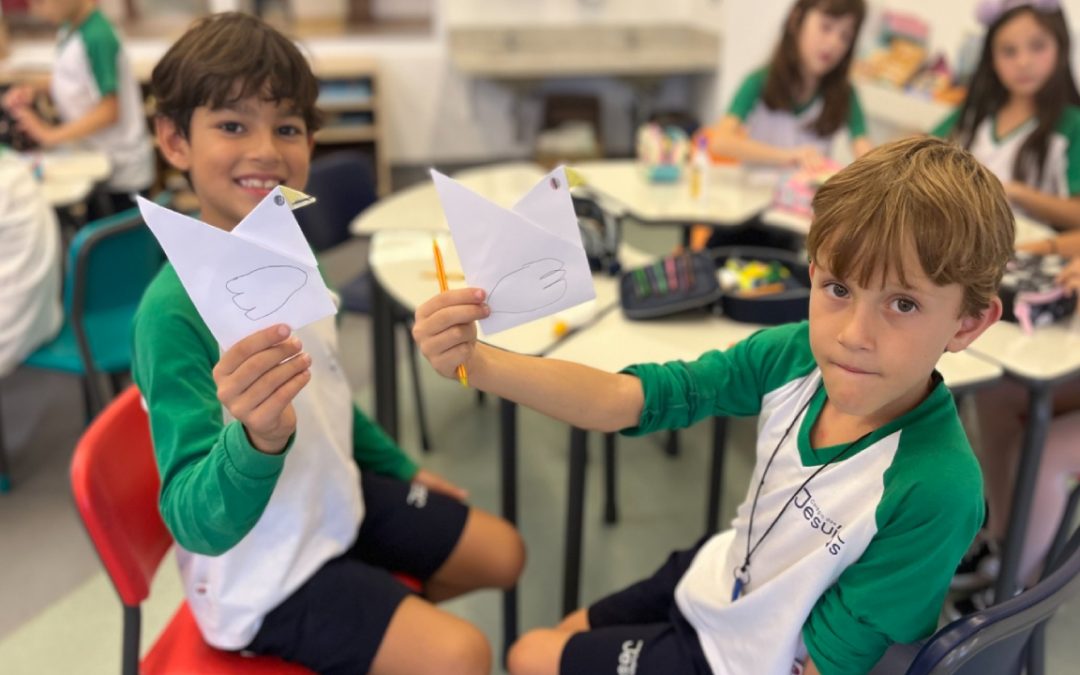 Atividades pela paz nas escolas são realizadas nas Unidades da RJE