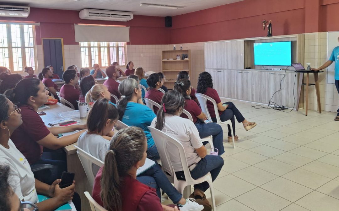 Tempo de formação pedagógica nas Unidades da Rede