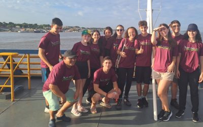 Estudantes do Loyola (MG) e do Medianeira (PR) participam da experiência “Ser Mais Amazônia”