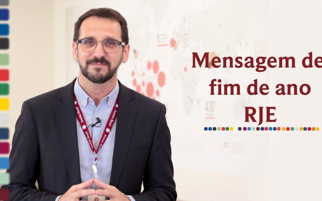 Mensagem de final de ano do diretor da RJE, professor Fernando Guidini