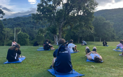 Retiro para monitores de Crisma na Chácara do Colégio Medianeira