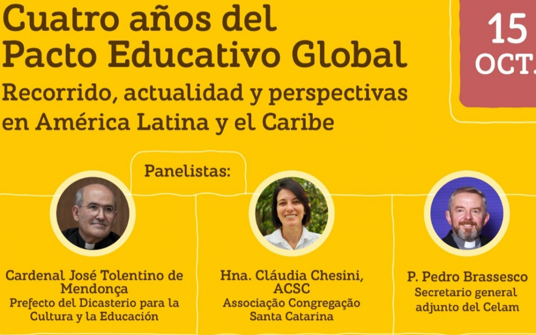 Painel sobre os quatro anos do Pacto Educativo Global