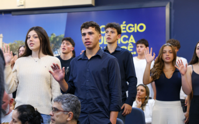 Posse de Líderes Inacianos, em parceria com o TRE/SC, reforça compromisso com justiça e discernimento