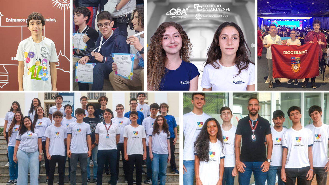 Estudantes da RJE recebem medalhas em olimpíadas do conhecimento