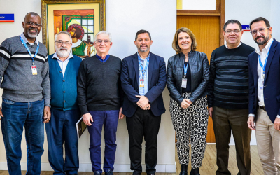 Visita anual do diretor da RJE integra celebrações dos 120 anos do Colégio Catarinense