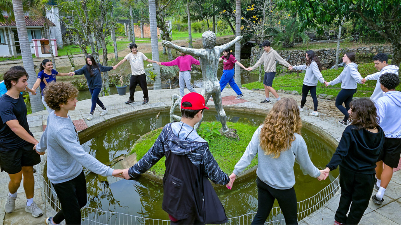 Ação MAGIS: estudantes do Catarinense vivem experiência em parceria com o Instituto Kairós