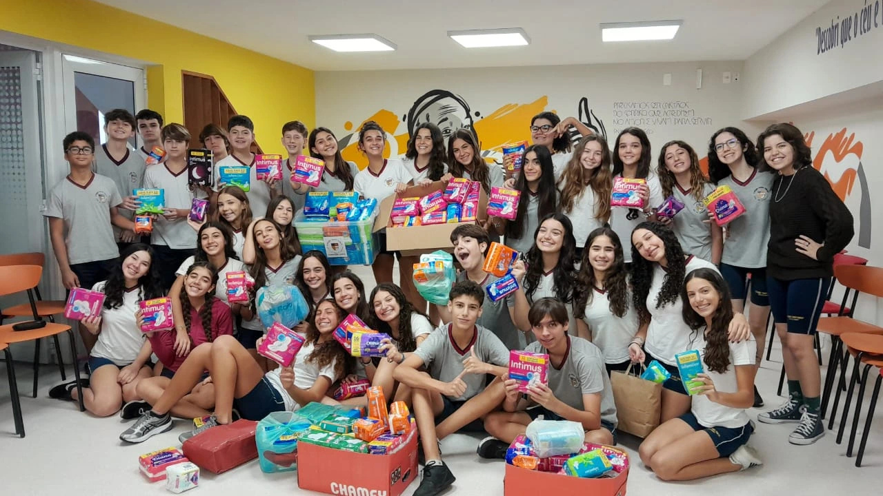 Estudantes do Colégio Santo Inácio (RJ) transformam aprendizado em ação solidária
