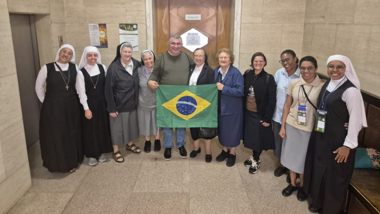 Ir. Jorge de Paula SJ, participa do Jubileu da Vida Consagrada, em Roma