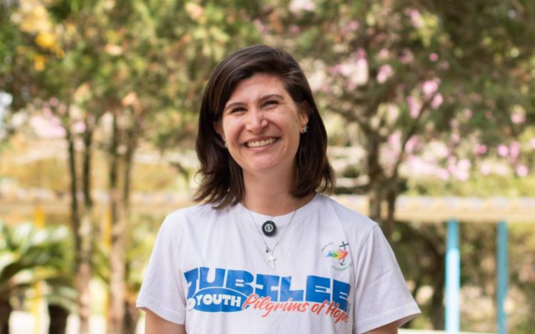 Sempre-aluna do Colégio Medianeira participa do Jubileu dos Jovens 2025
