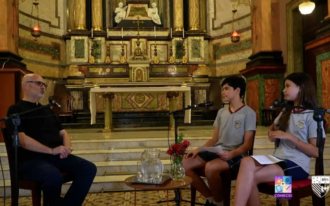 Estudantes do Colégio Santo Inácio (RJ) lançam o videocast “Papo de Mestre”