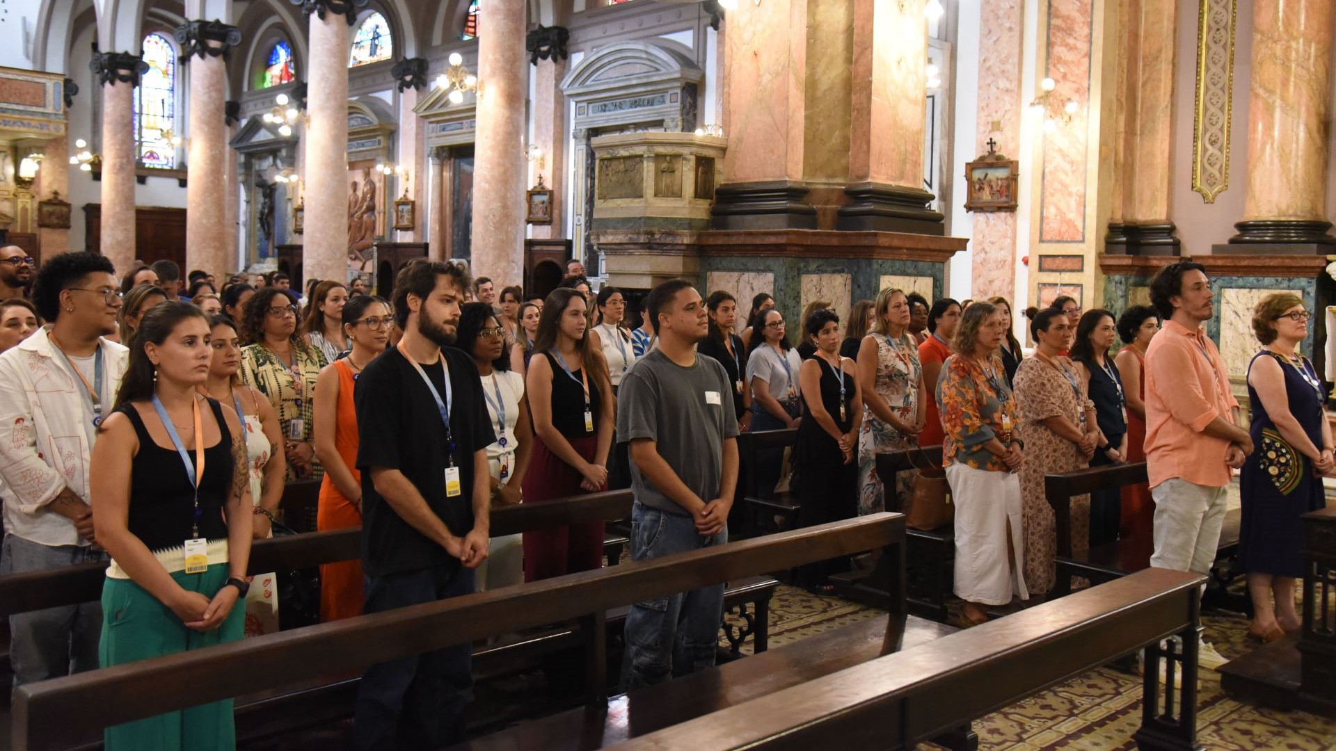 Abertura do Ano Letivo 2026 reúne educadores em momento de formação e comunhão