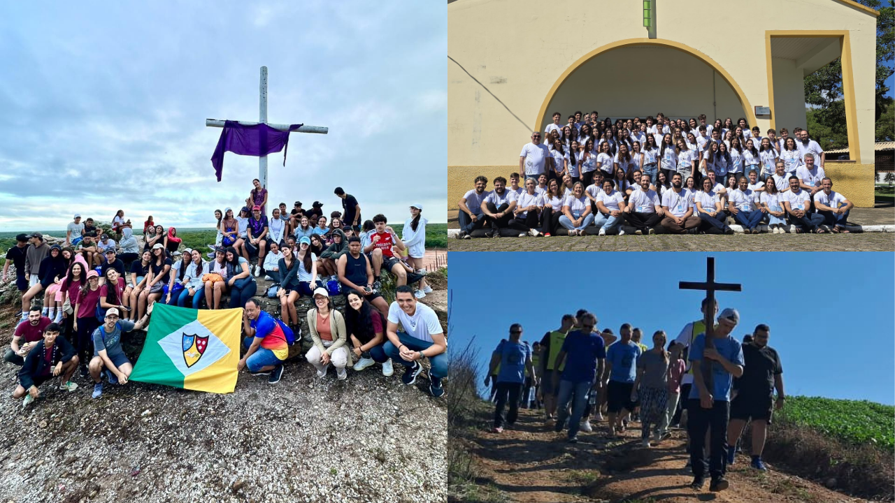 Semana Santa Jovem reúne estudantes da RJE em diferentes locais do Brasil