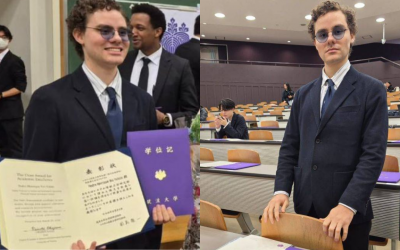 Ex-aluno do Colégio Antônio Vieira torna-se PhD no Japão