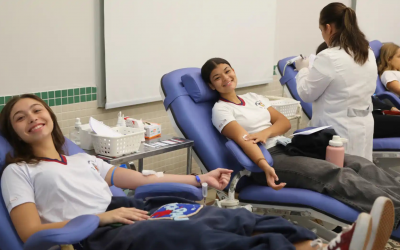 Campanha de doação de sangue no Colégio Santo Inácio (RJ) arrecada 107 bolsas