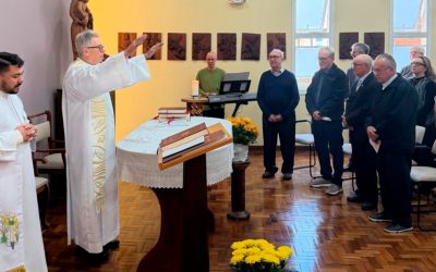 Comunidade do Colégio Anchieta (RS) celebra os 60 anos de vida religiosa de jesuítas