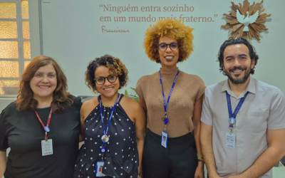 Educadoras do Colégio São Luís visitam o Colégio Loyola para intercâmbio sobre cuidado e cultura de paz
