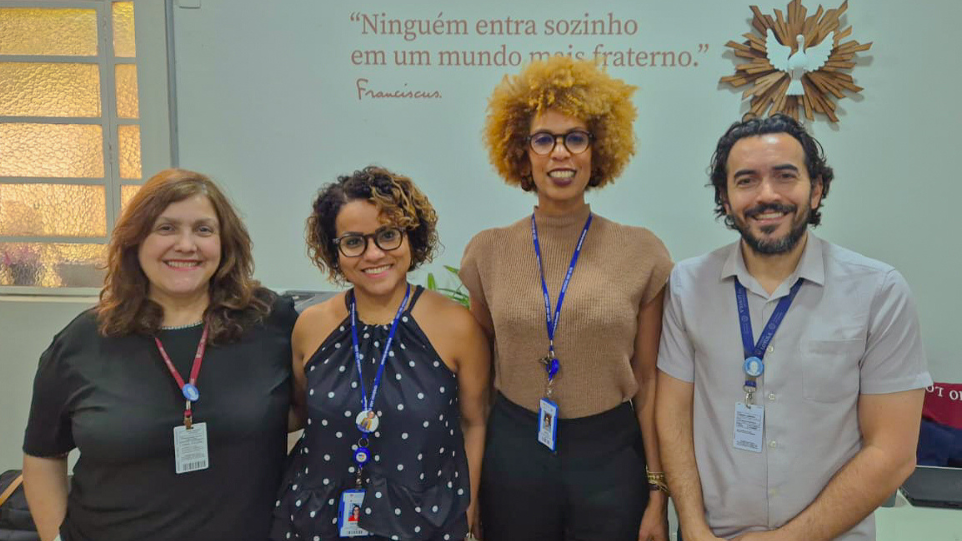 Educadoras do Colégio São Luís visitam o Colégio Loyola para intercâmbio sobre cuidado e cultura de paz